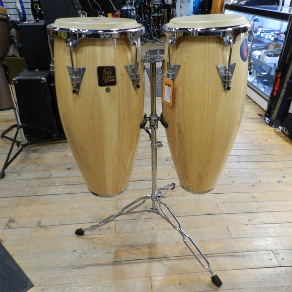 Used Cosmic Percussion 9/10 CONGAS W/STAND Conga