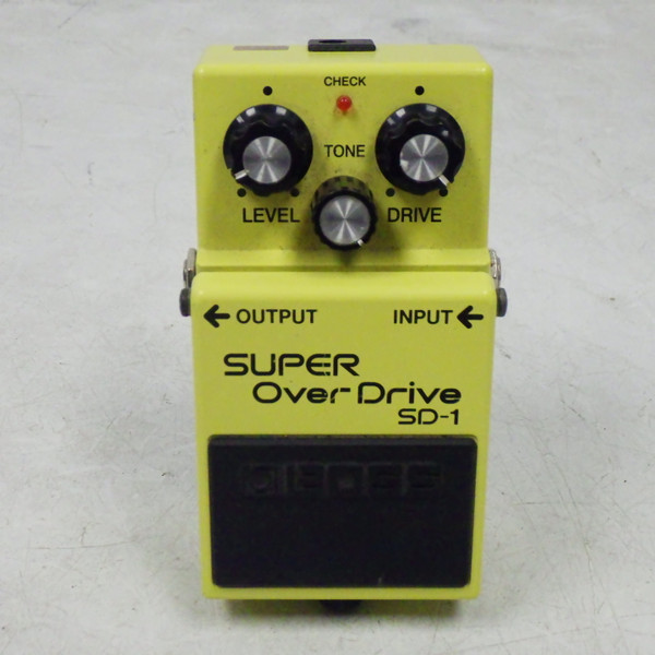 Used Boss SD-1 SUPER OVERDRIVE Overdrive Pedal