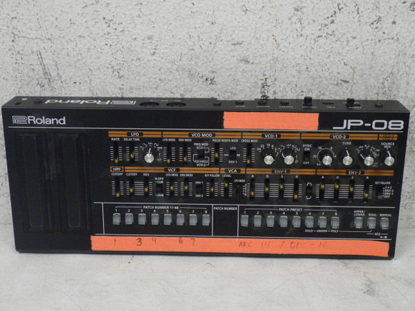 Used Roland SP-404SX W/9VDC Compact Synthesizer Compact