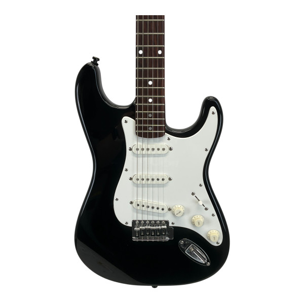 Used Hondo H77 Vintage S Type Electric Guitar Black 6-String
