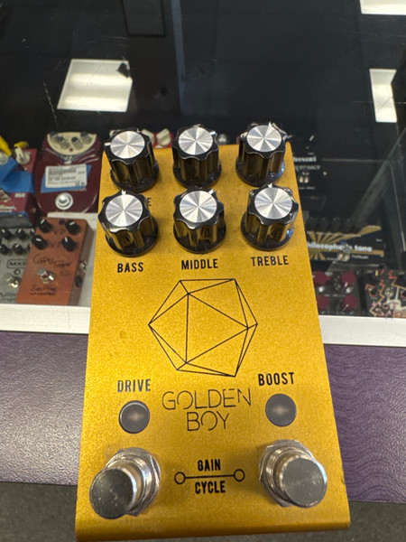 Used Lone Wolf Audio WHITE LINE FEVER Distortion Pedal
