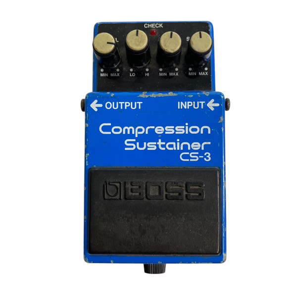 Used Boss CS-3 COMPRESSION SUSTAINER Compressor Pedal Used Boss CS-3 COMPRESSION SUSTAINER Compressor Pedal