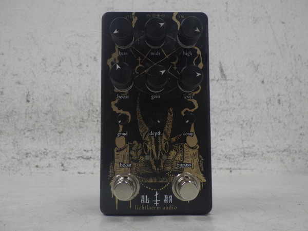 Used Lone Wolf Audio WHITE LINE FEVER Distortion Pedal