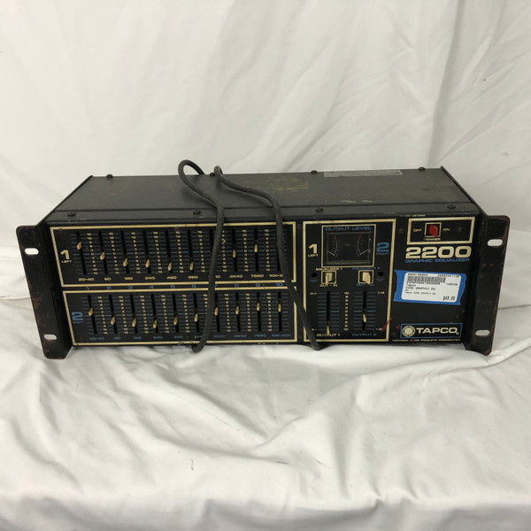 Used Peavey Q231F - Dual 31-band Graphic Equalizer
