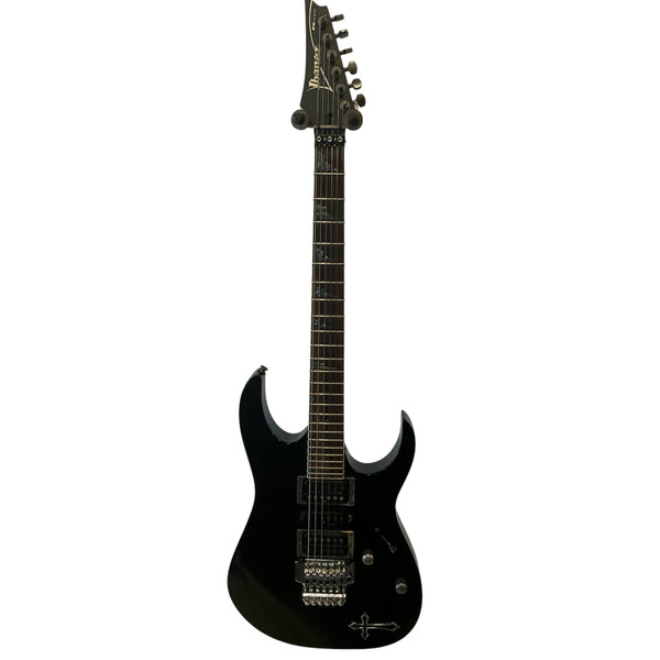 B.C Rich 日本製 black Used BC Rich KKW Electric Guitar Custom Graphics 6-String