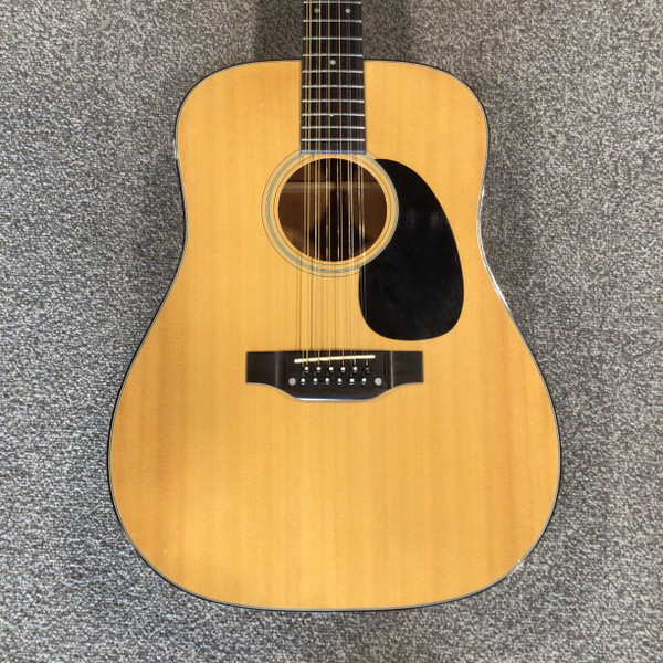 Used Ibanez 627 12 T Vintage Solid Top Acoustic Guitar Natural