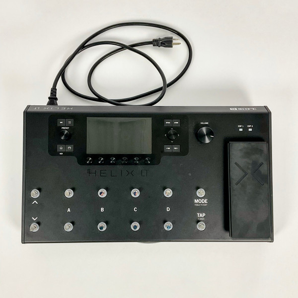 Used Line 6 HELIX LT WITH BAG Floorboard Amp Modeling + FX