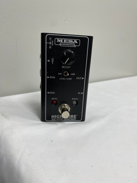 Used Mesa HIGH-WIRE DUAL BUFFER OUTPUT BOOST Boost Pedal Used Mesa HIGH-WIRE DUAL BUFFER OUTPUT BOOST Boost Pedal