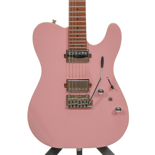 Used Schecter DIAMOND SERIES PT DELUXE Electric Guitar Red 6-String