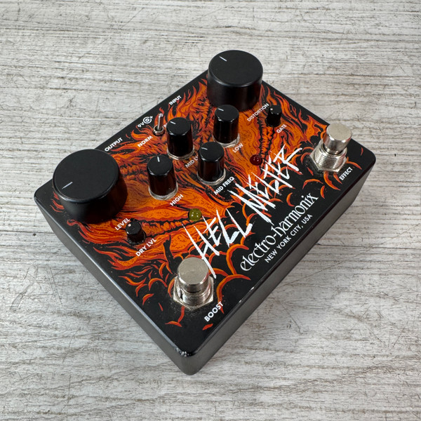 Used Menatone MS Foxy Brown Mini Overdrive Pedal