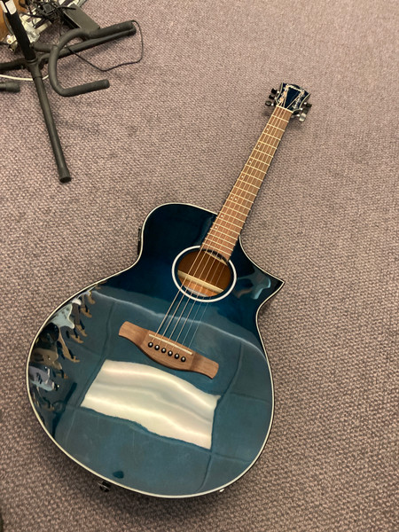 Used Greg Bennett D-310/N Laminate Top Acoustic Guitar Natural