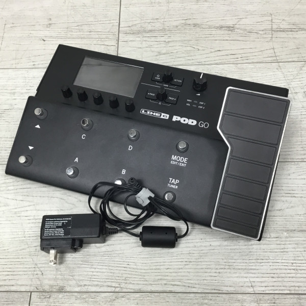 Used Line 6 POD GO WIRELESS Floorboard Amp Modeling + FX
