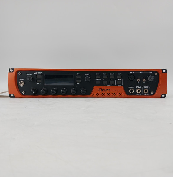 Used Avid ELEVEN RACK GUITAR MULTI-EFFECTS PROCESS Rackmount