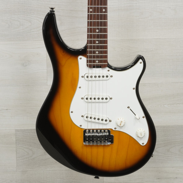 Used Peavey Raptor + Exp S Type Electric Guitar Sunburst 6-String