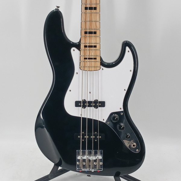 Used Fender JAGUAR MIJ J Type Bass Guitar Black 4-String