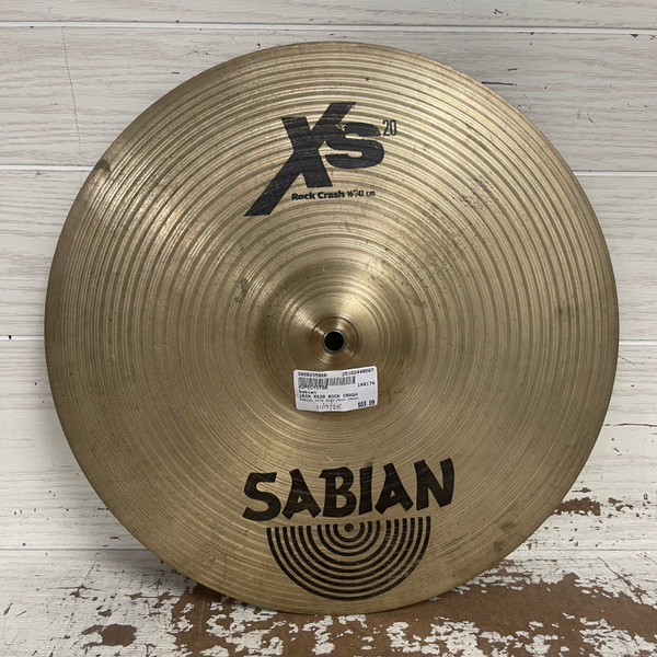 Used Sabian 16IN XS20 ROCK CRASH Crash Cymbal 16
