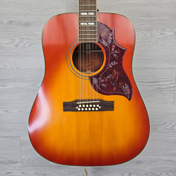 Used Aria MEISTER MSG-05 W/PICKUP Solid Top Acoustic Guitar Sunburst