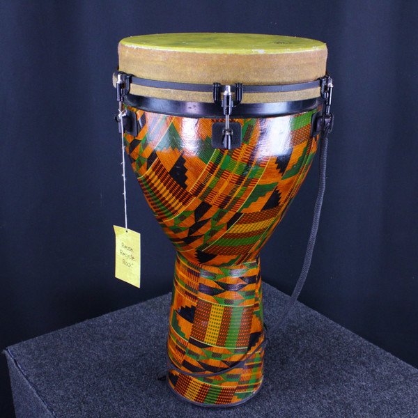 Used Remo WORLD PERCUSSION DJEMBE URBAN CAMO Djembe