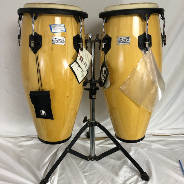 Used Toca PLAYERS SERIES PAIR WITH STAND World Percussion World