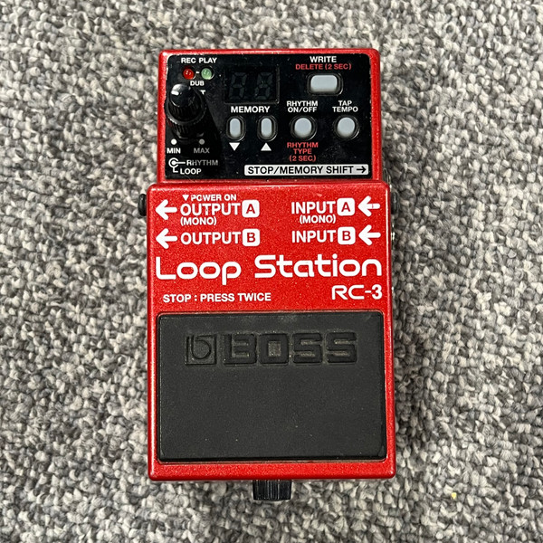 Used Boss RC-3 LOOP STATION Looper Pedal