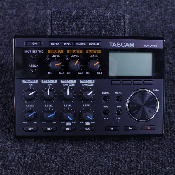 Used Tascam POCKET STUDIO DP-008 Compact Recording Device