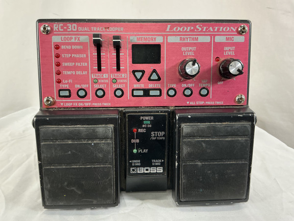 Used Boss RC-30 DUAL TRACK LOOPER Looper Pedal