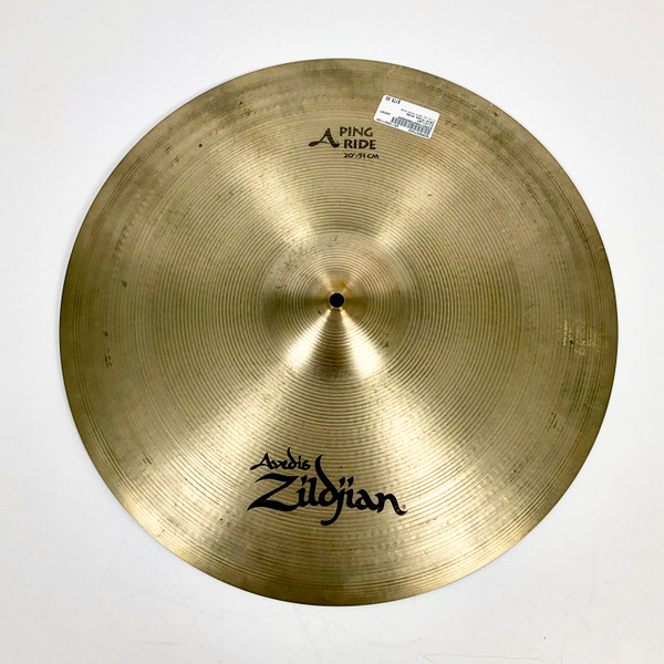 Used Zildjian 20IN HOLLOW LOGO EARTH RIDE Ride Cymbal 20