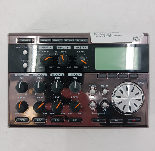 Used Korg D8 DIGITAL RECORDING STUDIO Compact Recording Device
