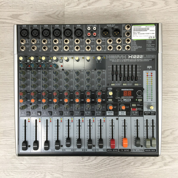 Used Mackie 1604-VLZ PRO Mixing Console
