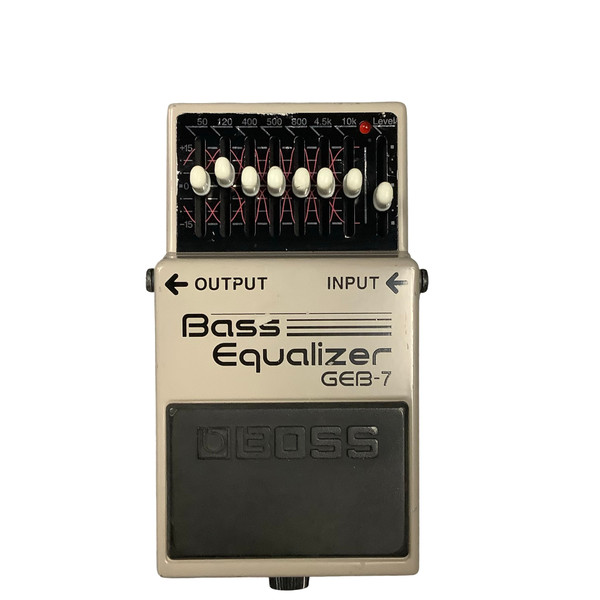 Used Boss Bass Equalizer GE-7B Pedal