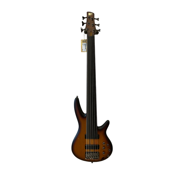 Used Ibanez SR755 5 STRING BASS Bass Guitar Wood 5-String
