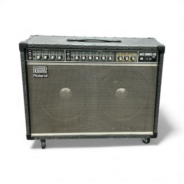 Used Roland JC-120 JAZZ CHORUS 2 x 12 Solid State Amplifier 2 x 12
