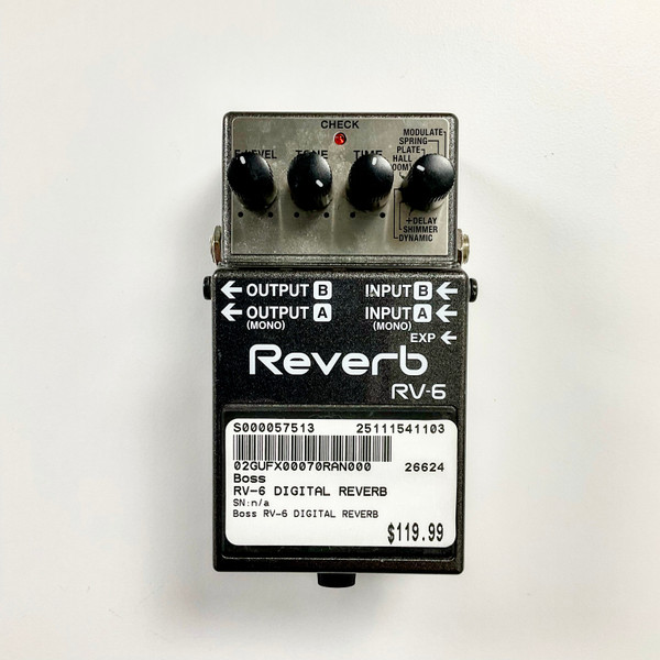 Used Digitech DIGIVERB X SERIES Reverb Pedal