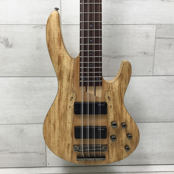 Used Ibanez SR755 5 STRING BASS Bass Guitar Wood 5-String