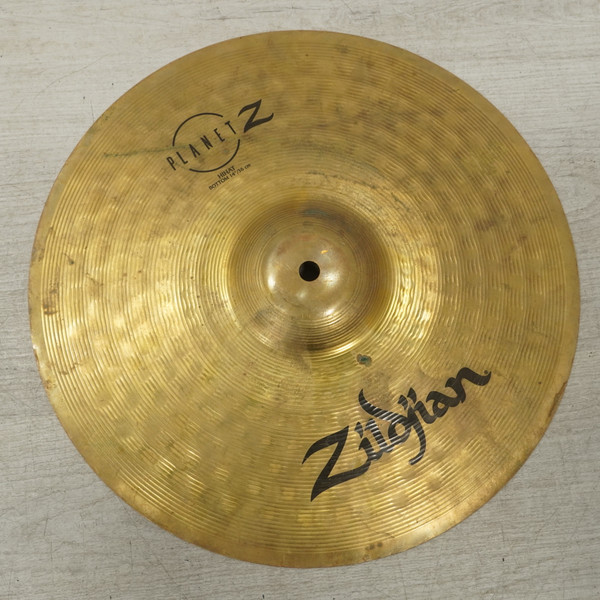 Used Zildjian 14 IN ZXT BOTTOM HI HAT Hi Hat Cymbals 14