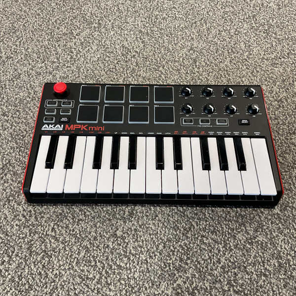 Used Akai MPK Mini Special Edition Grey MIDI Controller