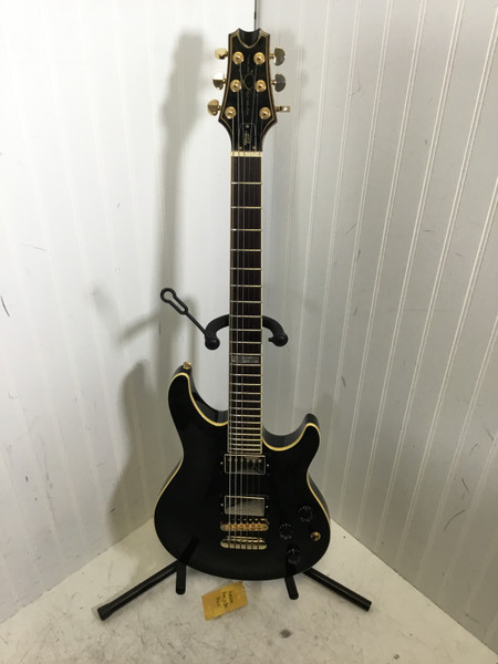 Used Epiphone WILSHIRE Double Cut Electric Guitar Black 6-String