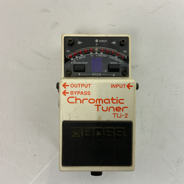 Used BOSS TU-2 CHROMATIC TUNER Guitar Pedal