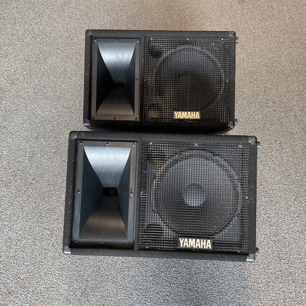 Used Yamaha S12E PAIR Passive Full Range Speaker Cabinet