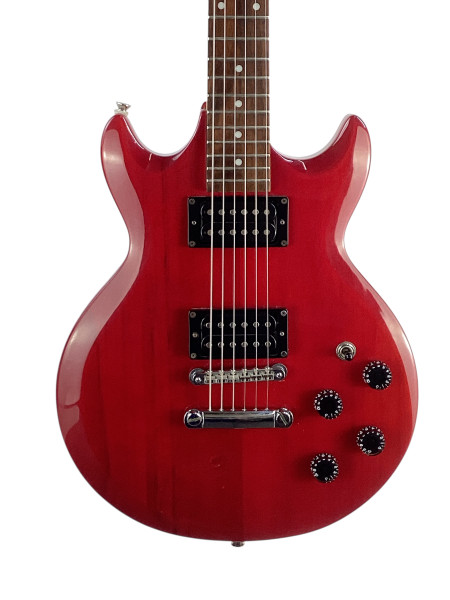 Used Ibanez GIO GAX 50 Double Cut Electric Guitar Black 6-String