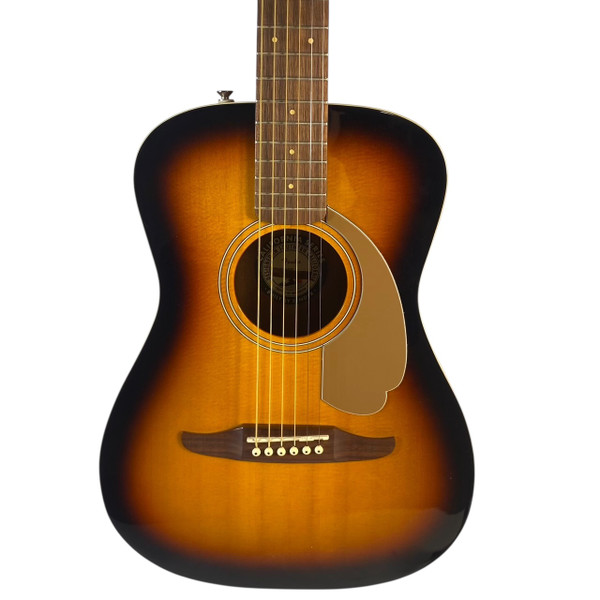 Used Fender GA-45SCE NAT Laminate Top Acoustic Guitar Wood