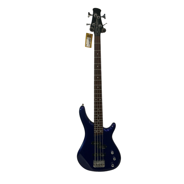 Used Washburn TAURUS T-14 Bass Guitar Blue 4-String