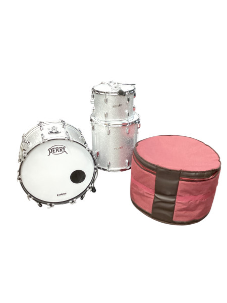 Used Tama SILVERSTAR BIRCH LTD. MOCHA FADE Drum Shell Kit Tobacco Sunburst