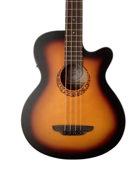 Used Ovation CC074 CELEBRITY Acoustic Bass Guitar Natural 4-String