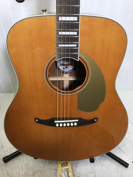 Used Aria MEISTER MSG-05 W/PICKUP Solid Top Acoustic Guitar Sunburst