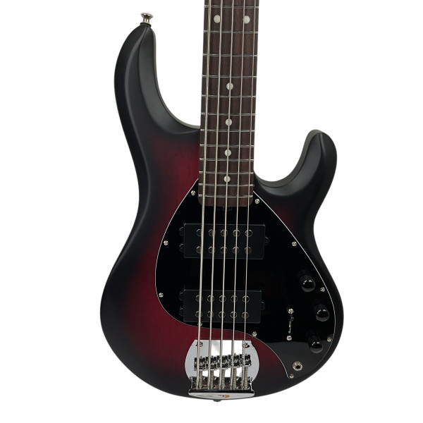 Used Dean RAZOR NECK THRU 4 Bass Guitar Cherry Sunburst 4-String