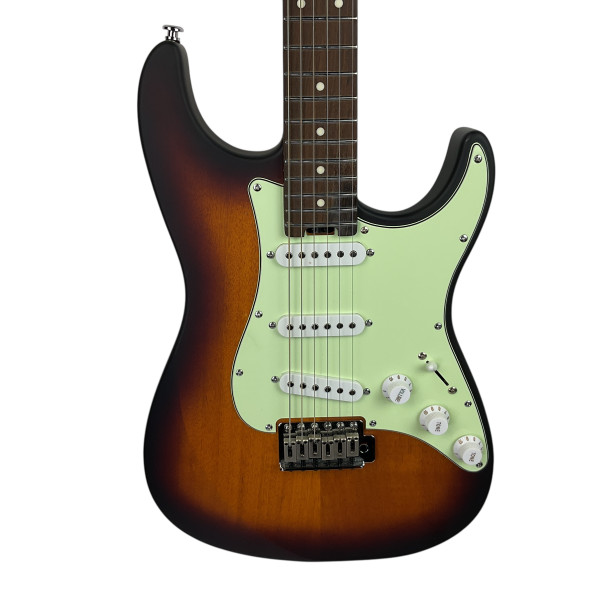 Used Greco SUPREME SOUND BUSTER S Type Electric Guitar Blue 6-String