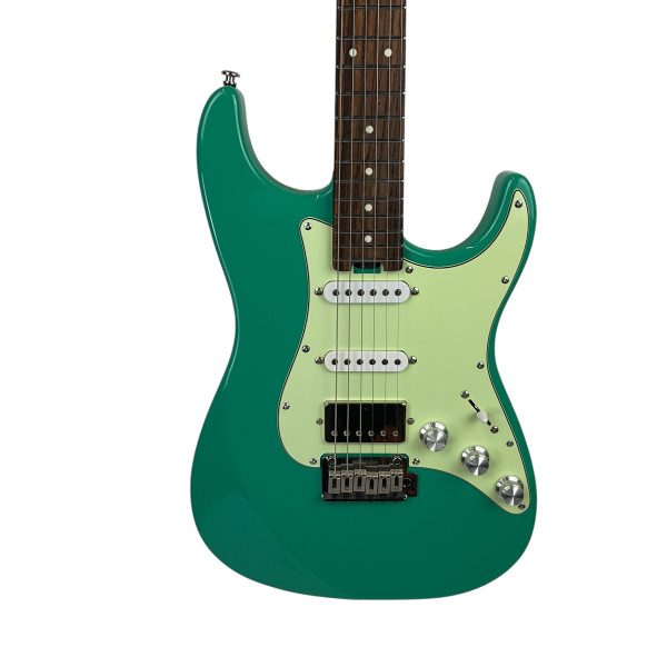 Used Greco SUPREME SOUND BUSTER S Type Electric Guitar Blue 6-String