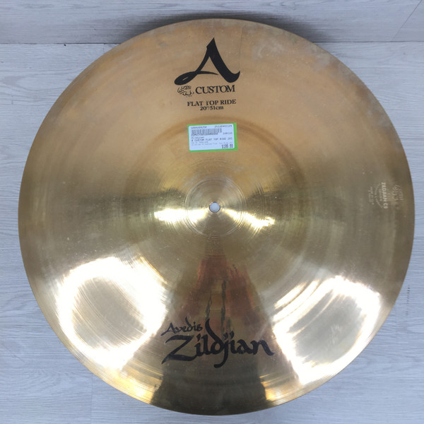 Used Zildjian 20IN HOLLOW LOGO EARTH RIDE Ride Cymbal 20