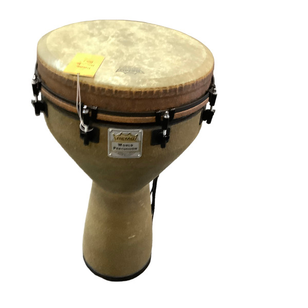 Used Remo WORLD PERCUSSION DJEMBE URBAN CAMO Djembe